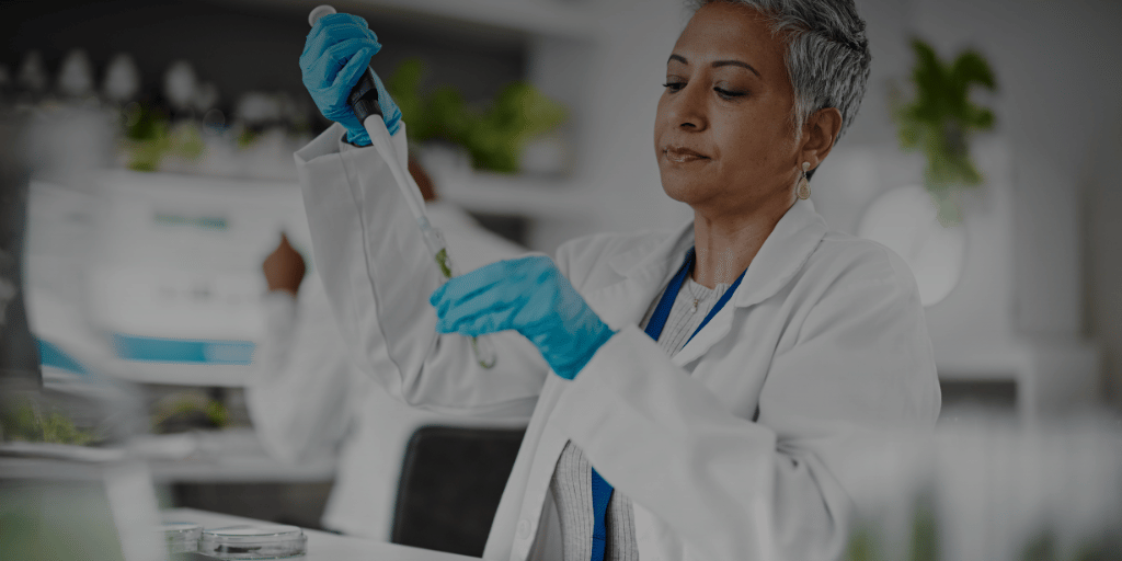female scientist in laboratory