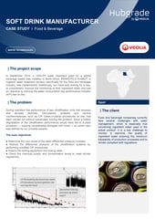 Soft Drink Manufacturer - Hubgrade - Case Study _Strona_1