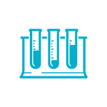 Blue - Chemical product (test tube)- C