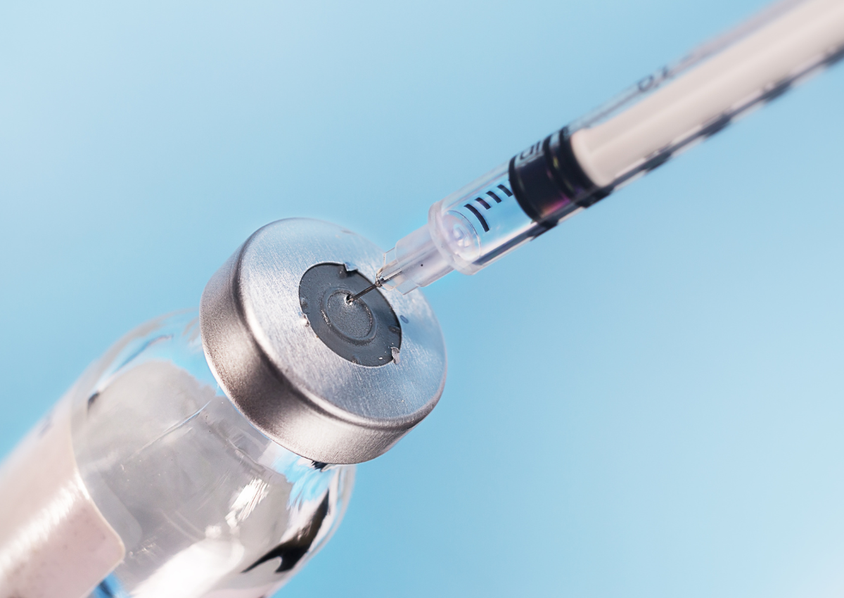 injection in injectable bottle