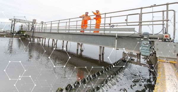 Hubgrade engineers ensuring digital optimisation of wastewater treatment plant Hubgrade engineers ensuring digital optimisation of wastewater treatment plant